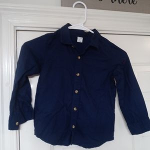 Boys long sleeve button up